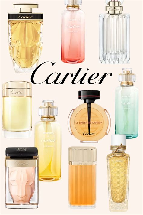 cartier cosmetics|cartier perfumes list.